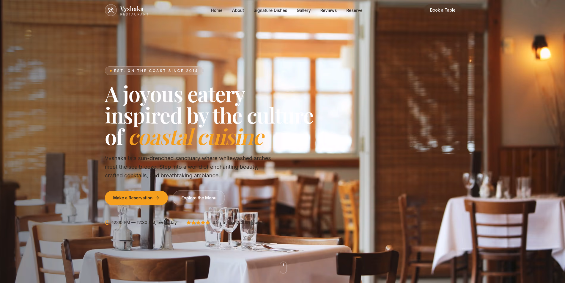 Vyshaka Resturant preview